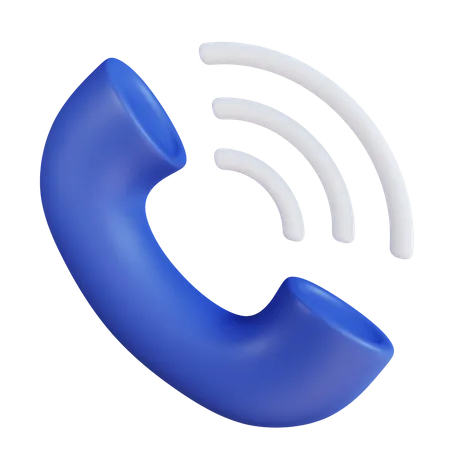 Telefon  3D Icon