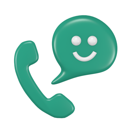 Telefon  3D Icon