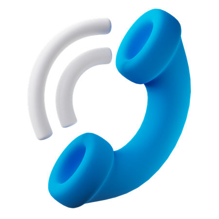 Telefon  3D Icon