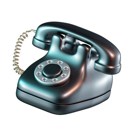 Telefon  3D Icon