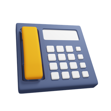 Telefon  3D Icon