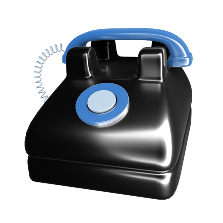 Telefon  3D Icon