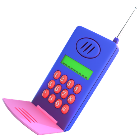 Telefon  3D Icon