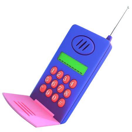 Telefon  3D Icon