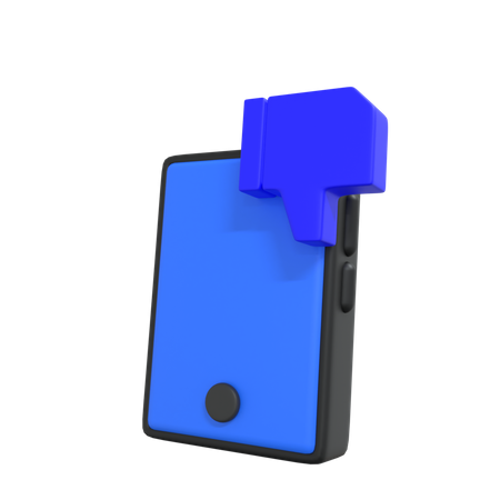 Telefon Abneigung  3D Icon