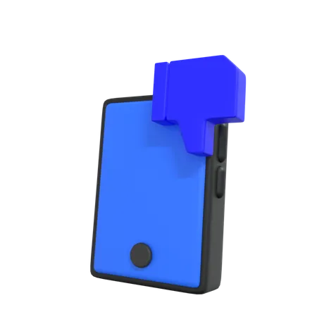 Telefon Abneigung  3D Icon