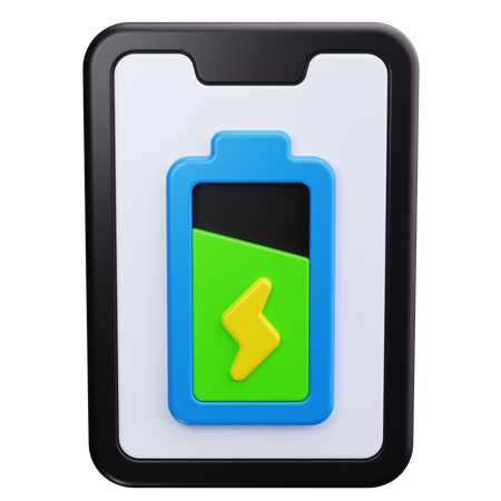 Telefonbatterie  3D Icon