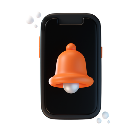 Telefonbenachrichtigung  3D Icon