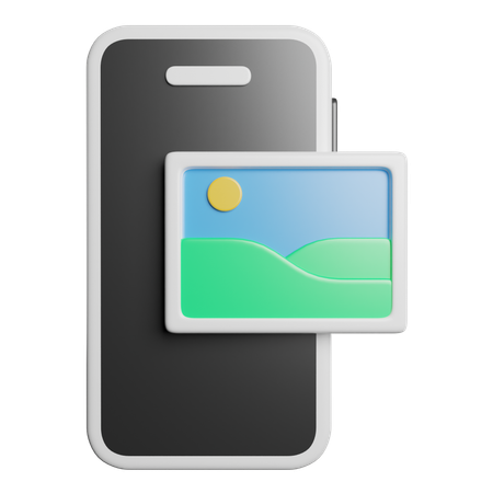 Telefonbild  3D Icon