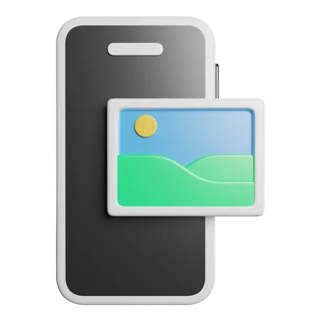 Telefonbild  3D Icon