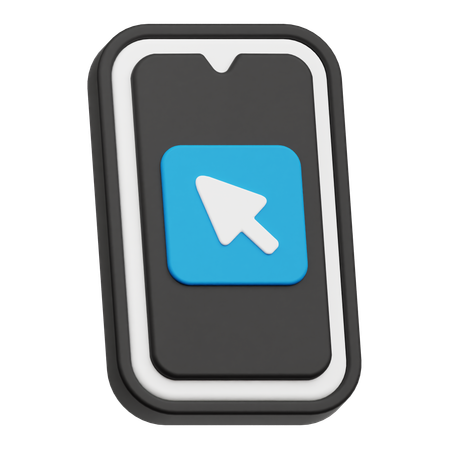 Telefoncursor  3D Icon