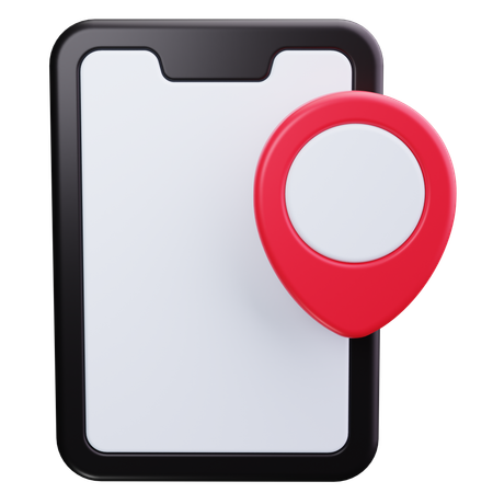 Telefon-GPS  3D Icon