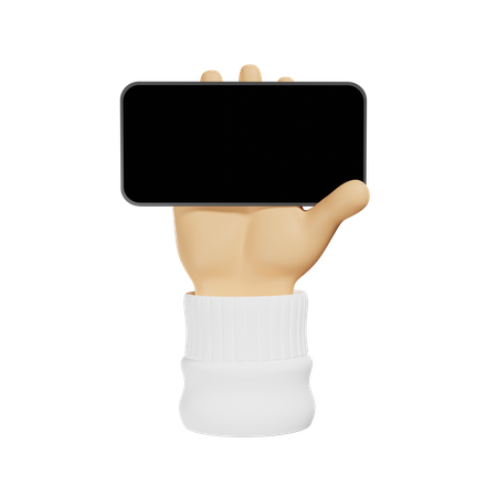 Telefon halten geste  3D Icon