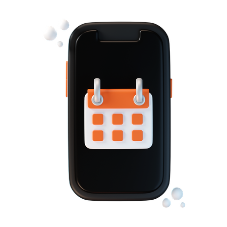 Telefonkalender  3D Icon