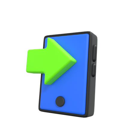 Telefon-Login  3D Icon