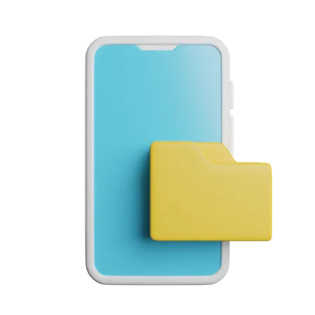 Telefonordner  3D Icon