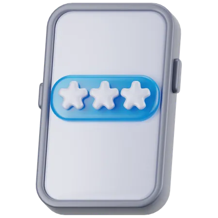 Telefonkennwort  3D Icon