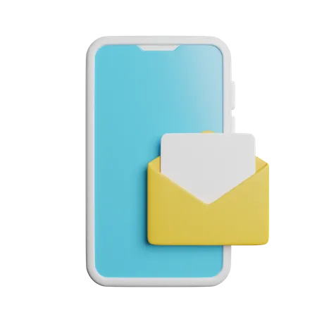 Telefon-Posteingang  3D Icon