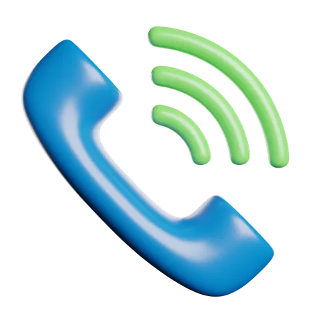 Telefone  3D Icon