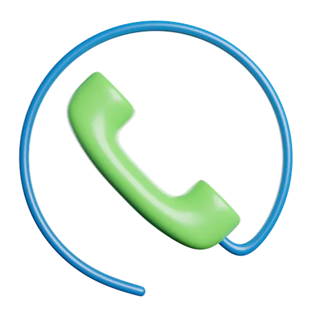 Telefone  3D Icon