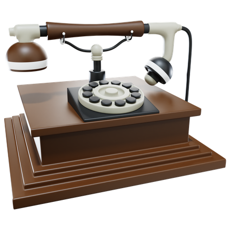 Telefone  3D Icon