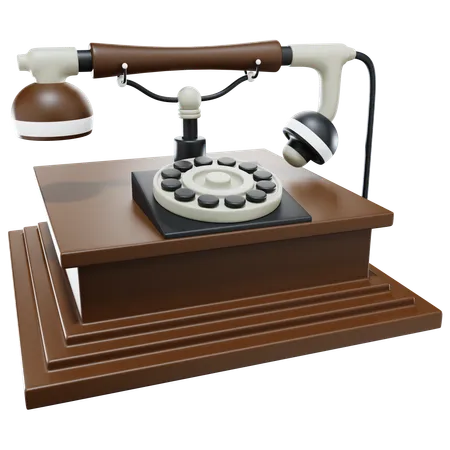 Telefone  3D Icon