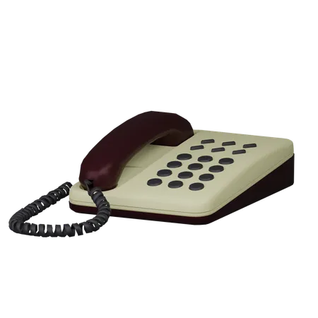 Telefone  3D Icon