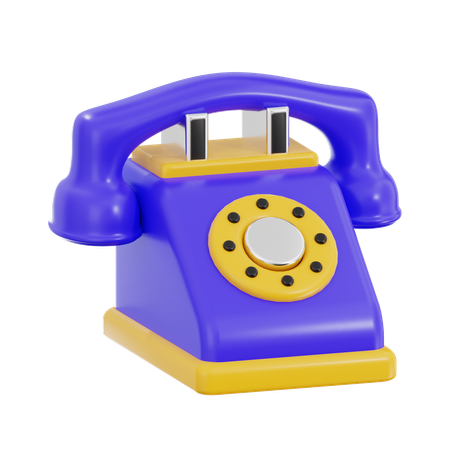 Telefone  3D Icon