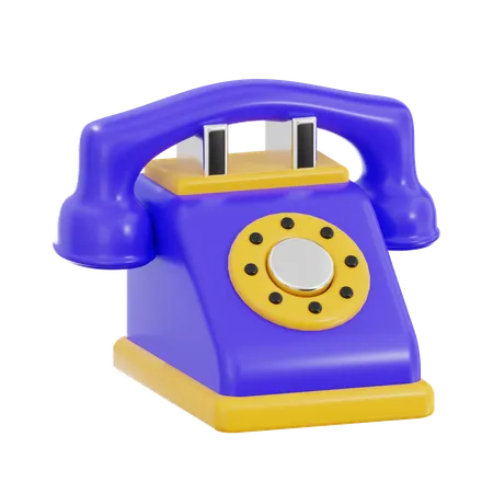 Telefone  3D Icon