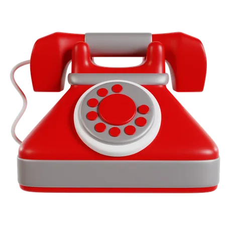 Telefone  3D Icon