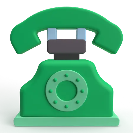 Telefone  3D Icon