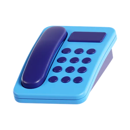 Telefone  3D Icon