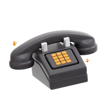 Telefone  3D Icon