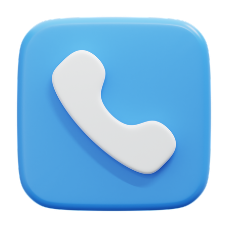 Telefone  3D Icon