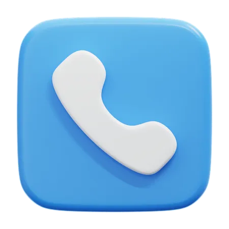 Telefone  3D Icon