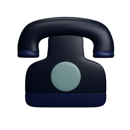 Telefone  3D Icon