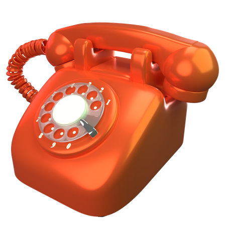 Telefone  3D Icon