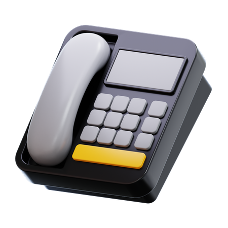 Telefone  3D Icon
