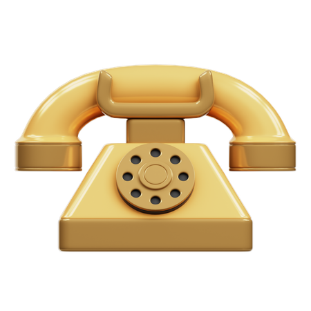 Telefone  3D Icon