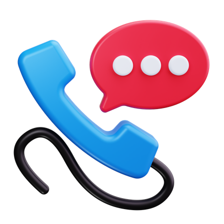 Telefone  3D Icon