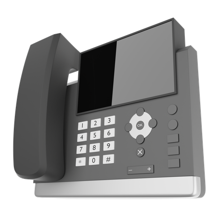 Telefone  3D Icon