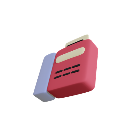 Telefone  3D Illustration