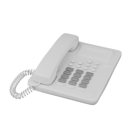 Telefone  3D Icon