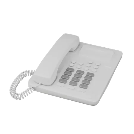 Telefone  3D Icon