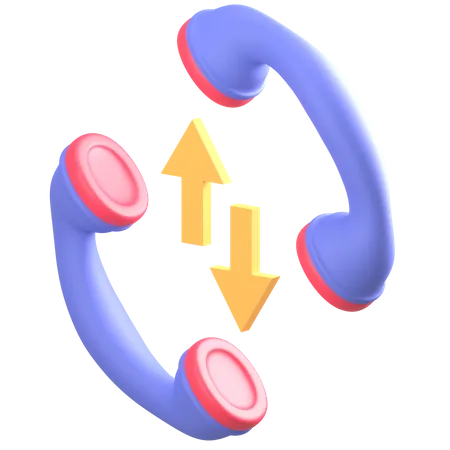 Telefone  3D Icon