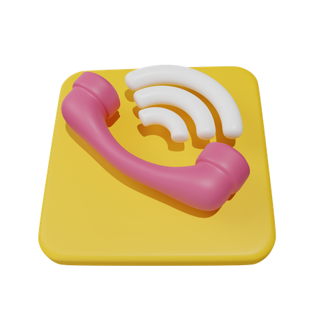 Telefone  3D Icon