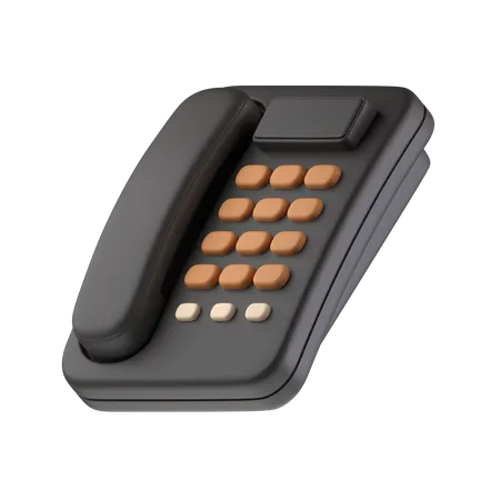 Telefone  3D Icon