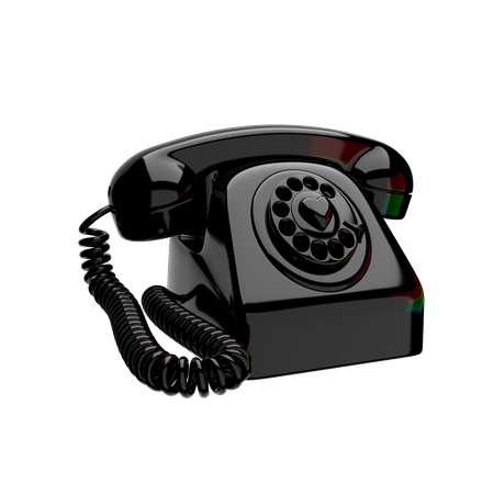 Telefone  3D Icon