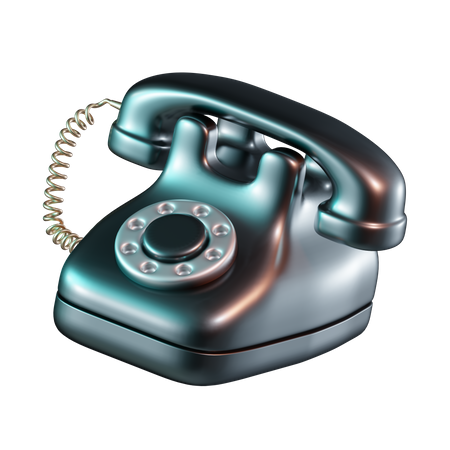 Telefone  3D Icon