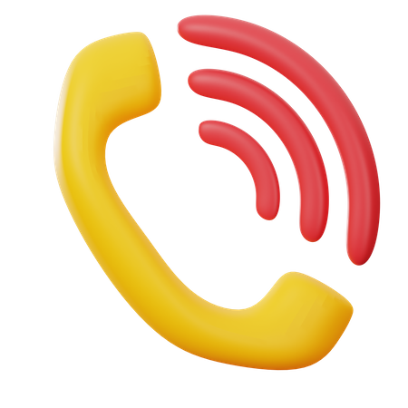 Telefone  3D Icon